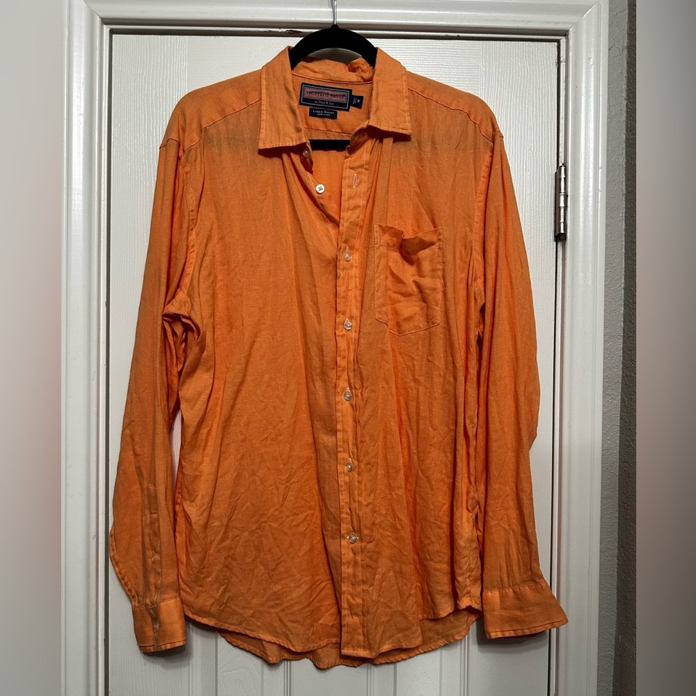Orange Men's Shirt